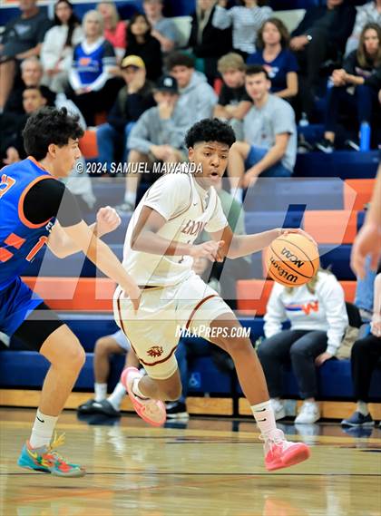 Thumbnail 2 in Legacy Christian Academy vs Westlake (9th Annual west valley Boys Basketball Tip-off Classic) photogallery.