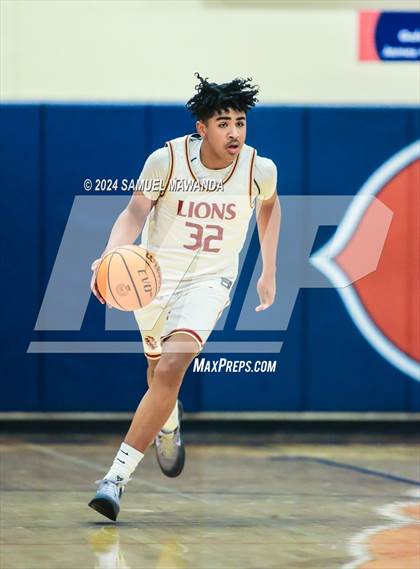 Thumbnail 1 in Legacy Christian Academy vs Westlake (9th Annual west valley Boys Basketball Tip-off Classic) photogallery.