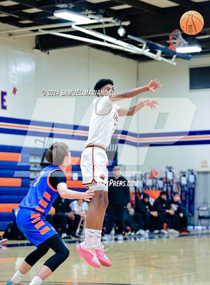 Thumbnail 2 in Legacy Christian Academy vs Westlake (9th Annual west valley Boys Basketball Tip-off Classic) photogallery.