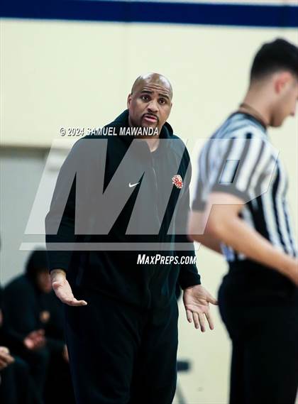 Thumbnail 1 in Legacy Christian Academy vs Westlake (9th Annual west valley Boys Basketball Tip-off Classic) photogallery.