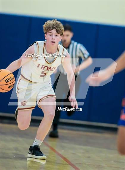 Thumbnail 3 in Legacy Christian Academy vs Westlake (9th Annual west valley Boys Basketball Tip-off Classic) photogallery.