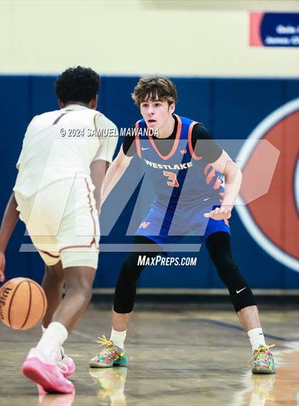 Thumbnail 3 in Legacy Christian Academy vs Westlake (9th Annual west valley Boys Basketball Tip-off Classic) photogallery.