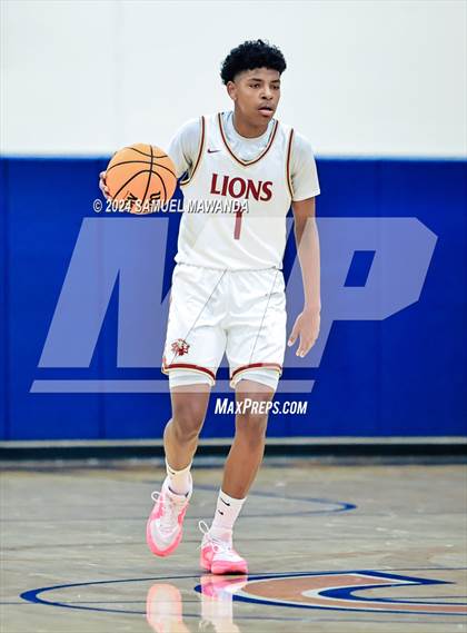 Thumbnail 1 in Legacy Christian Academy vs Westlake (9th Annual west valley Boys Basketball Tip-off Classic) photogallery.