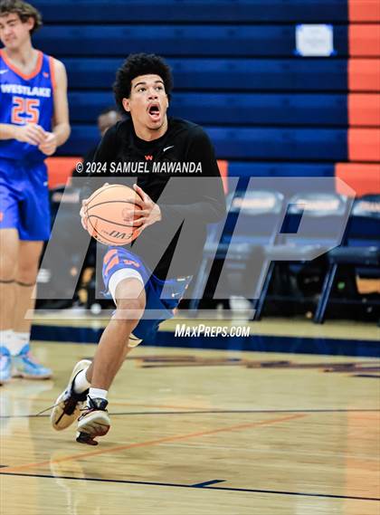 Thumbnail 3 in Legacy Christian Academy vs Westlake (9th Annual west valley Boys Basketball Tip-off Classic) photogallery.