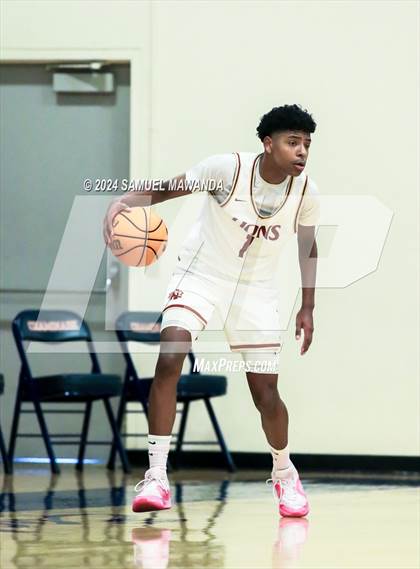 Thumbnail 3 in Legacy Christian Academy vs Westlake (9th Annual west valley Boys Basketball Tip-off Classic) photogallery.