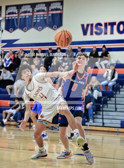 Thumbnail 3 in Legacy Christian Academy vs Westlake (9th Annual west valley Boys Basketball Tip-off Classic) photogallery.