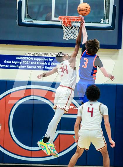 Thumbnail 2 in Legacy Christian Academy vs Westlake (9th Annual west valley Boys Basketball Tip-off Classic) photogallery.