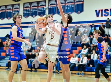 Thumbnail 1 in Legacy Christian Academy vs Westlake (9th Annual west valley Boys Basketball Tip-off Classic) photogallery.