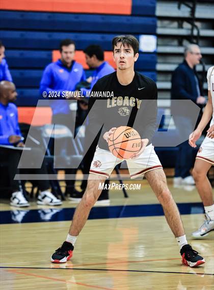 Thumbnail 1 in Legacy Christian Academy vs Westlake (9th Annual west valley Boys Basketball Tip-off Classic) photogallery.