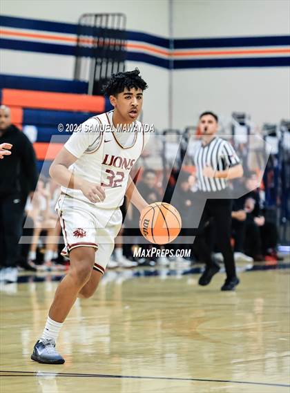 Thumbnail 3 in Legacy Christian Academy vs Westlake (9th Annual west valley Boys Basketball Tip-off Classic) photogallery.