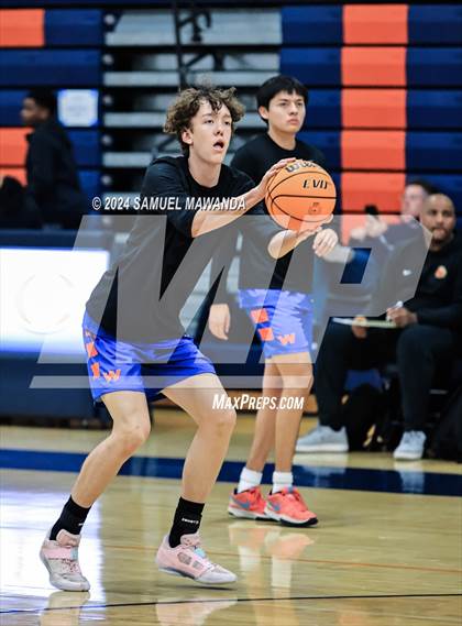 Thumbnail 2 in Legacy Christian Academy vs Westlake (9th Annual west valley Boys Basketball Tip-off Classic) photogallery.