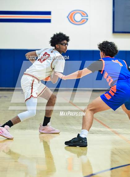 Thumbnail 1 in Legacy Christian Academy vs Westlake (9th Annual west valley Boys Basketball Tip-off Classic) photogallery.