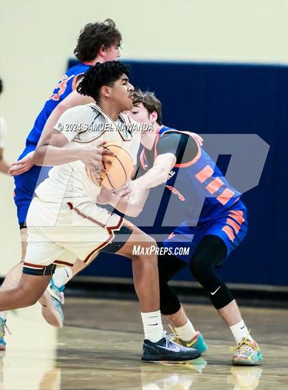 Thumbnail 3 in Legacy Christian Academy vs Westlake (9th Annual west valley Boys Basketball Tip-off Classic) photogallery.