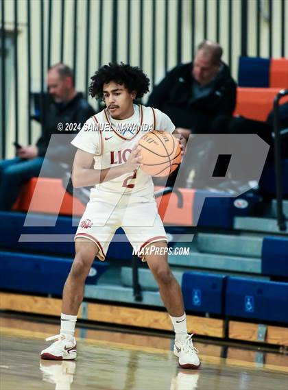 Thumbnail 2 in Legacy Christian Academy vs Westlake (9th Annual west valley Boys Basketball Tip-off Classic) photogallery.