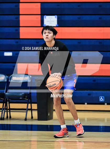 Thumbnail 1 in Legacy Christian Academy vs Westlake (9th Annual west valley Boys Basketball Tip-off Classic) photogallery.