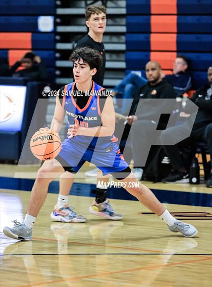 Thumbnail 3 in Legacy Christian Academy vs Westlake (9th Annual west valley Boys Basketball Tip-off Classic) photogallery.