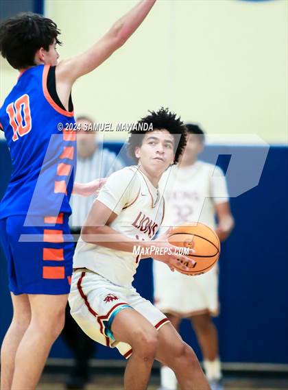 Thumbnail 1 in Legacy Christian Academy vs Westlake (9th Annual west valley Boys Basketball Tip-off Classic) photogallery.