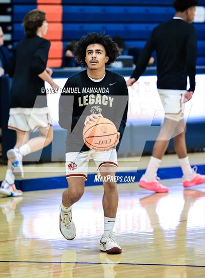 Thumbnail 3 in Legacy Christian Academy vs Westlake (9th Annual west valley Boys Basketball Tip-off Classic) photogallery.