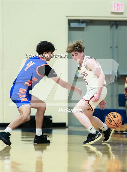 Thumbnail 3 in Legacy Christian Academy vs Westlake (9th Annual west valley Boys Basketball Tip-off Classic) photogallery.