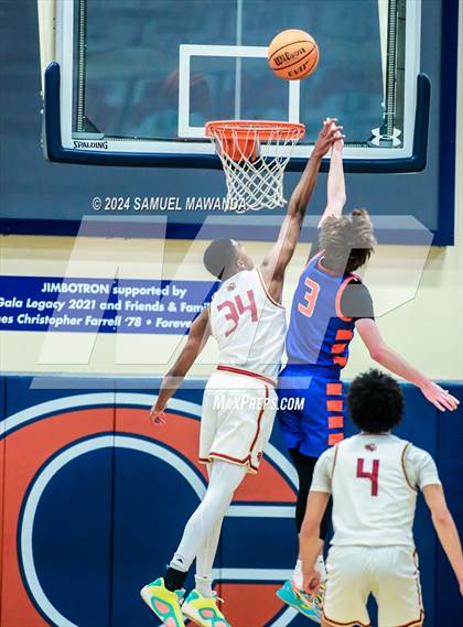 Thumbnail 3 in Legacy Christian Academy vs Westlake (9th Annual west valley Boys Basketball Tip-off Classic) photogallery.