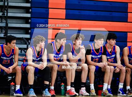 Thumbnail 2 in Legacy Christian Academy vs Westlake (9th Annual west valley Boys Basketball Tip-off Classic) photogallery.