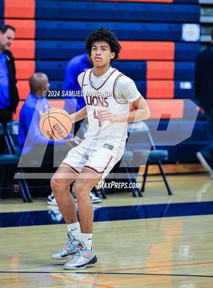 Thumbnail 2 in Legacy Christian Academy vs Westlake (9th Annual west valley Boys Basketball Tip-off Classic) photogallery.