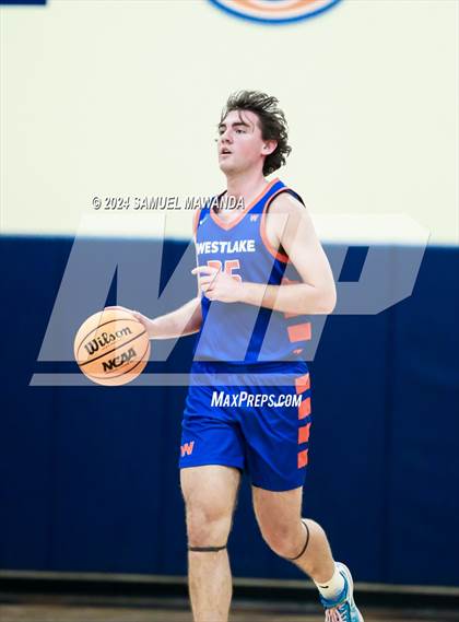 Thumbnail 2 in Legacy Christian Academy vs Westlake (9th Annual west valley Boys Basketball Tip-off Classic) photogallery.