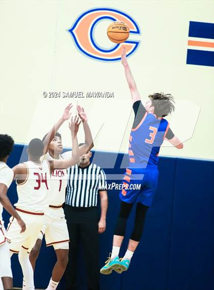 Thumbnail 1 in Legacy Christian Academy vs Westlake (9th Annual west valley Boys Basketball Tip-off Classic) photogallery.