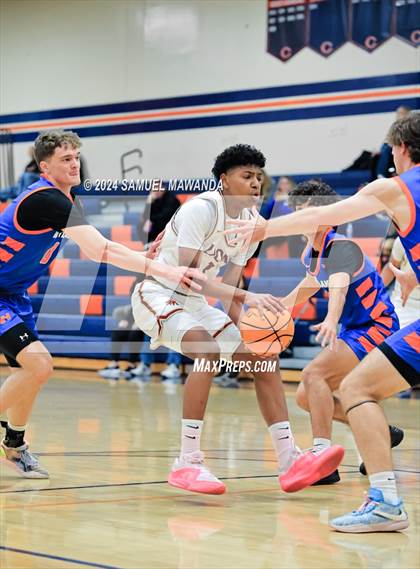Thumbnail 1 in Legacy Christian Academy vs Westlake (9th Annual west valley Boys Basketball Tip-off Classic) photogallery.