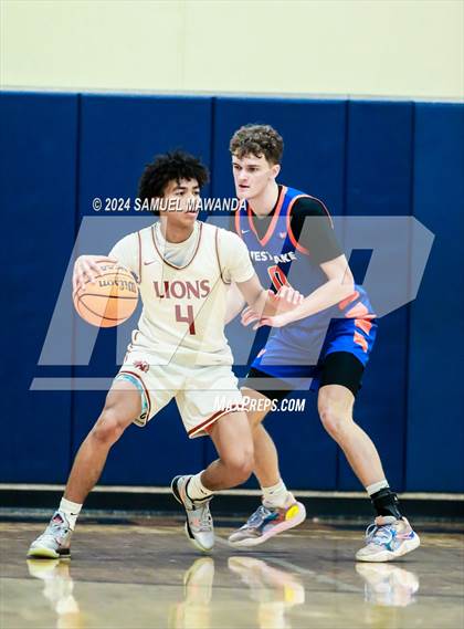 Thumbnail 3 in Legacy Christian Academy vs Westlake (9th Annual west valley Boys Basketball Tip-off Classic) photogallery.