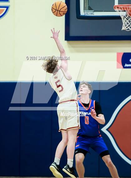 Thumbnail 2 in Legacy Christian Academy vs Westlake (9th Annual west valley Boys Basketball Tip-off Classic) photogallery.