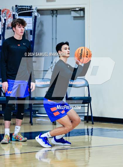 Thumbnail 2 in Legacy Christian Academy vs Westlake (9th Annual west valley Boys Basketball Tip-off Classic) photogallery.