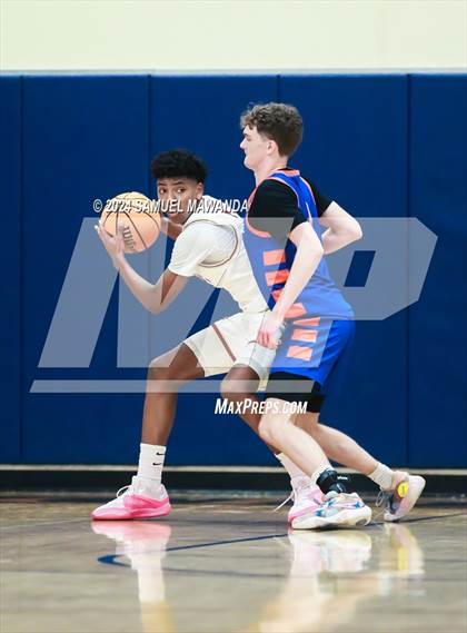 Thumbnail 1 in Legacy Christian Academy vs Westlake (9th Annual west valley Boys Basketball Tip-off Classic) photogallery.