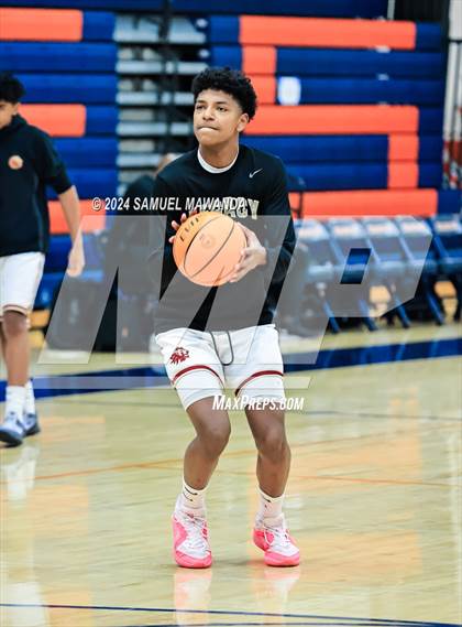 Thumbnail 1 in Legacy Christian Academy vs Westlake (9th Annual west valley Boys Basketball Tip-off Classic) photogallery.