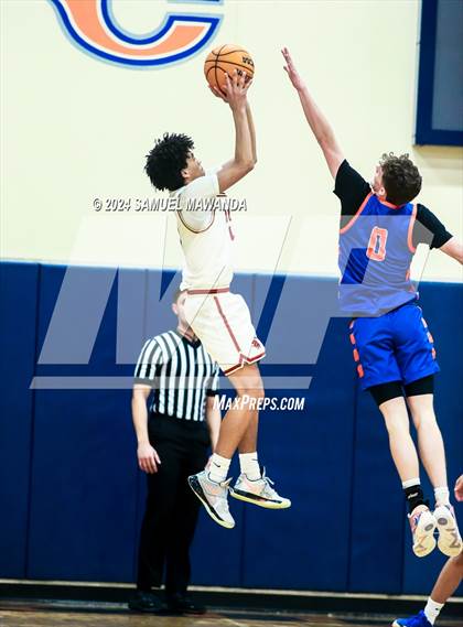 Thumbnail 2 in Legacy Christian Academy vs Westlake (9th Annual west valley Boys Basketball Tip-off Classic) photogallery.