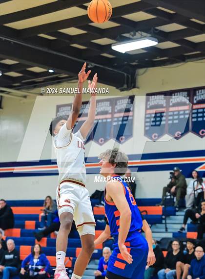 Thumbnail 2 in Legacy Christian Academy vs Westlake (9th Annual west valley Boys Basketball Tip-off Classic) photogallery.