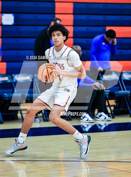Thumbnail 3 in Legacy Christian Academy vs Westlake (9th Annual west valley Boys Basketball Tip-off Classic) photogallery.