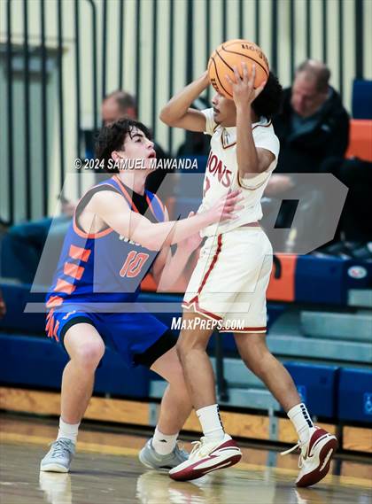 Thumbnail 3 in Legacy Christian Academy vs Westlake (9th Annual west valley Boys Basketball Tip-off Classic) photogallery.