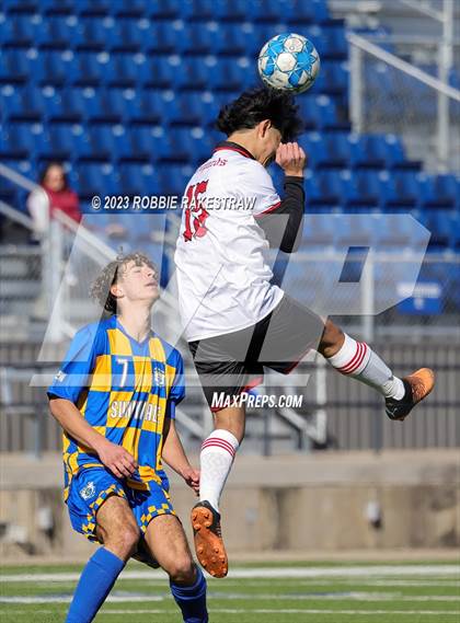 Thumbnail 3 in Gainesville vs. Sunnyvale (Sulphur Springs Elite 4A Tournament) photogallery.