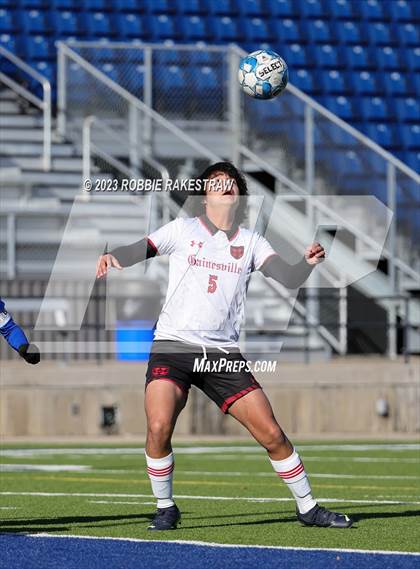 Thumbnail 1 in Gainesville vs. Sunnyvale (Sulphur Springs Elite 4A Tournament) photogallery.