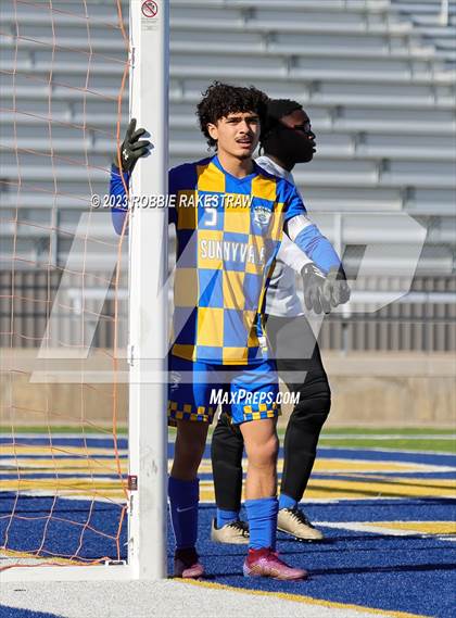 Thumbnail 3 in Gainesville vs. Sunnyvale (Sulphur Springs Elite 4A Tournament) photogallery.