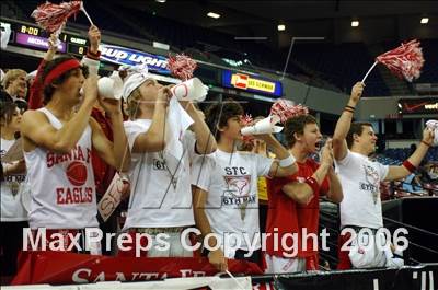Thumbnail 2 in Sante Fe Christian vs. Branson (CIF State D5 Final) photogallery.
