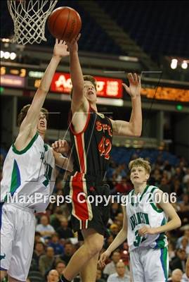 Thumbnail 3 in Sante Fe Christian vs. Branson (CIF State D5 Final) photogallery.