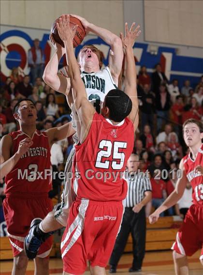 Thumbnail 3 in University vs Branson (CIF NorCal D5 Final) photogallery.