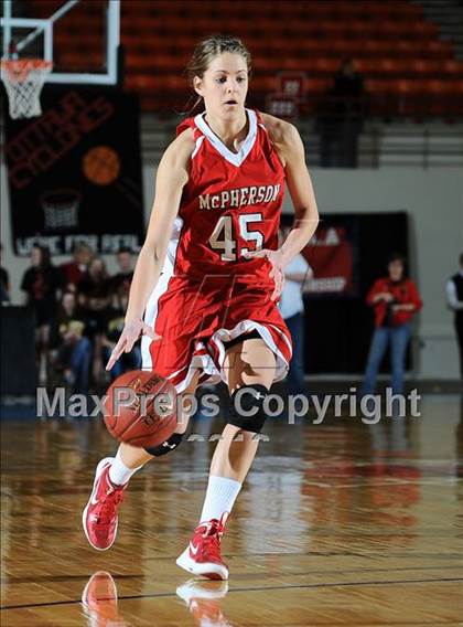 Thumbnail 3 in Holton vs. McPherson (KSHSAA 4A Final) photogallery.