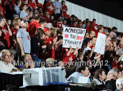 Thumbnail 2 in Holton vs. McPherson (KSHSAA 4A Final) photogallery.