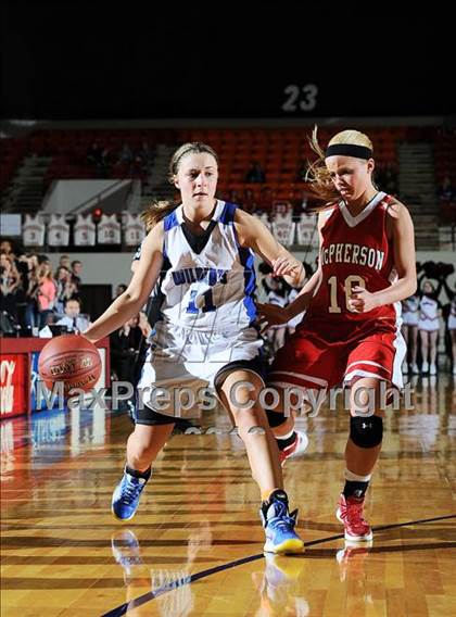 Thumbnail 1 in Holton vs. McPherson (KSHSAA 4A Final) photogallery.