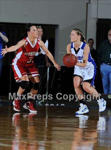 Thumbnail 3 in Holton vs. McPherson (KSHSAA 4A Final) photogallery.