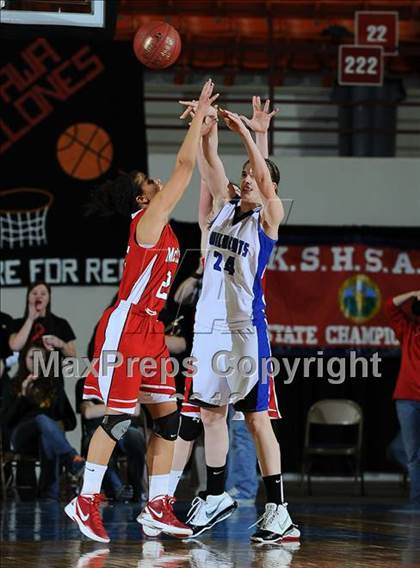 Thumbnail 2 in Holton vs. McPherson (KSHSAA 4A Final) photogallery.