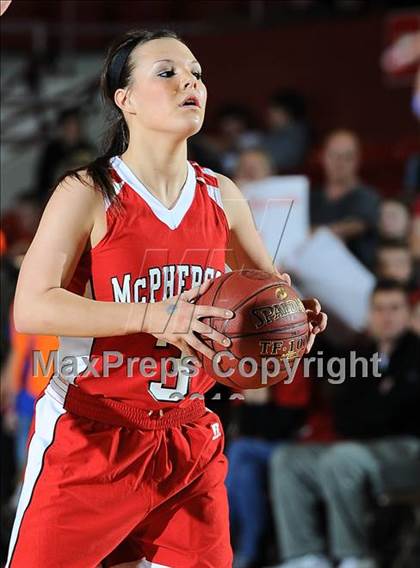 Thumbnail 3 in Holton vs. McPherson (KSHSAA 4A Final) photogallery.